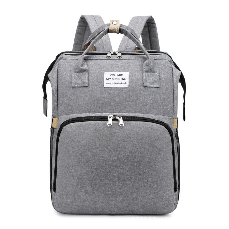 **MamaNest 3-in-1 Baby Crib Backpack – Large Capacity & Insulated Milk Storage** ✨👶