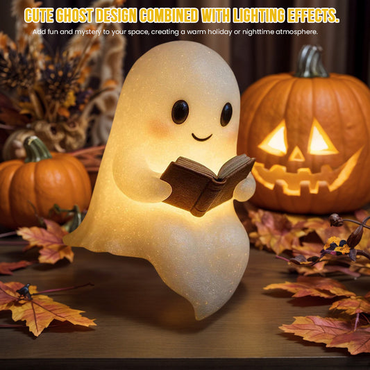 “Cute Ghost Night Light 👻✨ Perfect for Kids & Halloween Vibes”