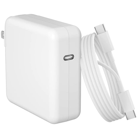 **96W USB-C Fast Charger – Ultra-Powerful Charging Adapter for MacBook Pro, MacBook Air, iPad Pro, Samsung Galaxy & All USB-C Devices – Includes 6.6ft USB-C to USB-C Cable**