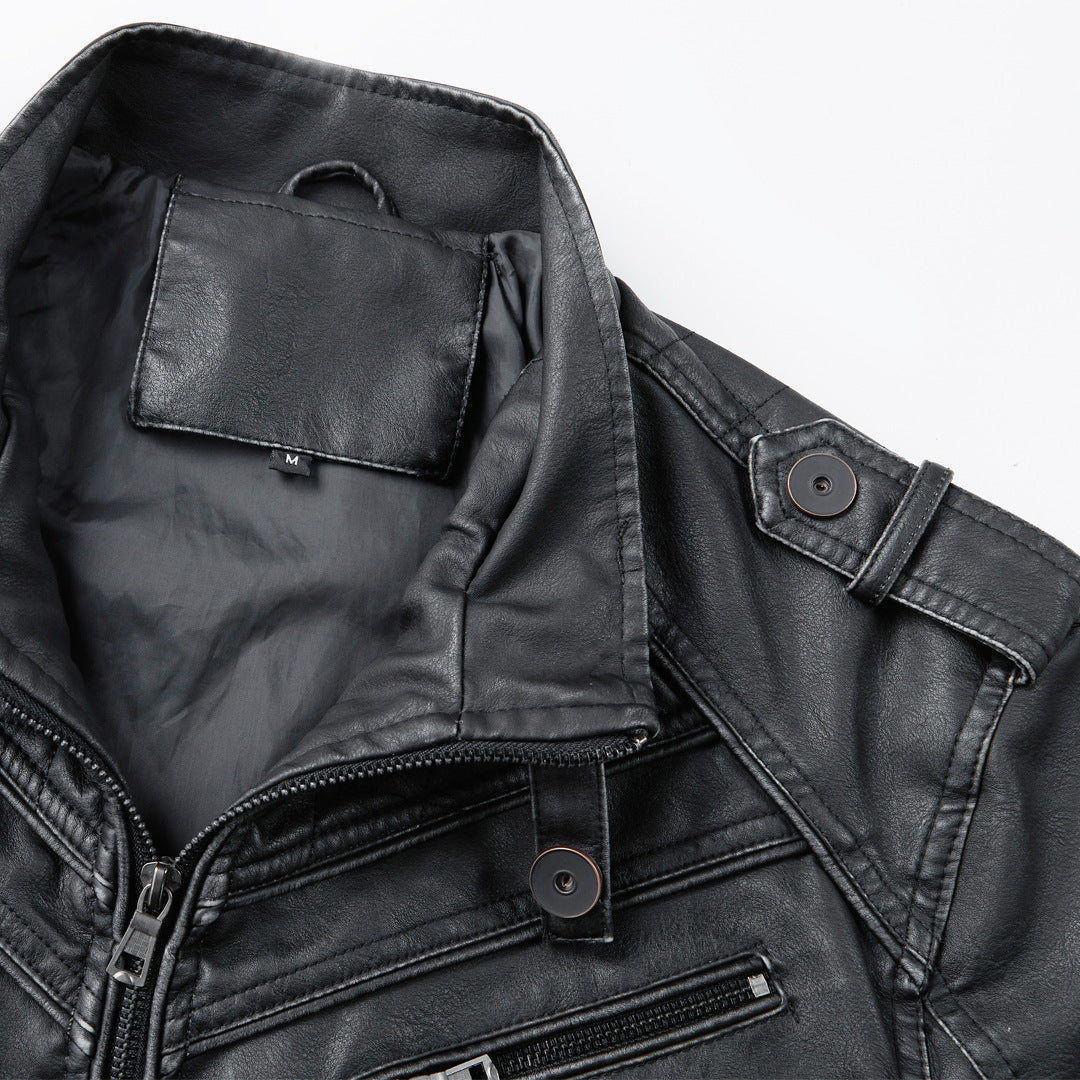 Men’s Vintage Edge Leather Jacket