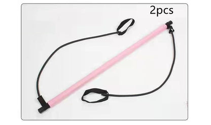 **Verstelbare Pilates-stretchstok – Multifunctionele yoga- en fitness-trekstok voor full-body training**