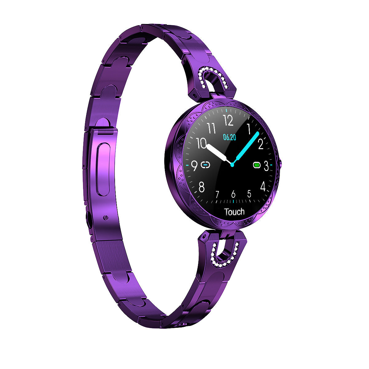 “Women’s Smartwatch Bracelet – Stylish Waterproof Fitness Tracker with Heart Rate, Sleep & Activity Monitor, Sports Smart Watch for Ladies”