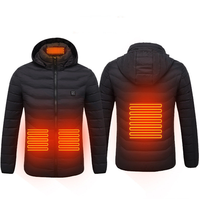 HeatPro™ USB Heated Jacket – Men’s Thermal Winter Coat ✅