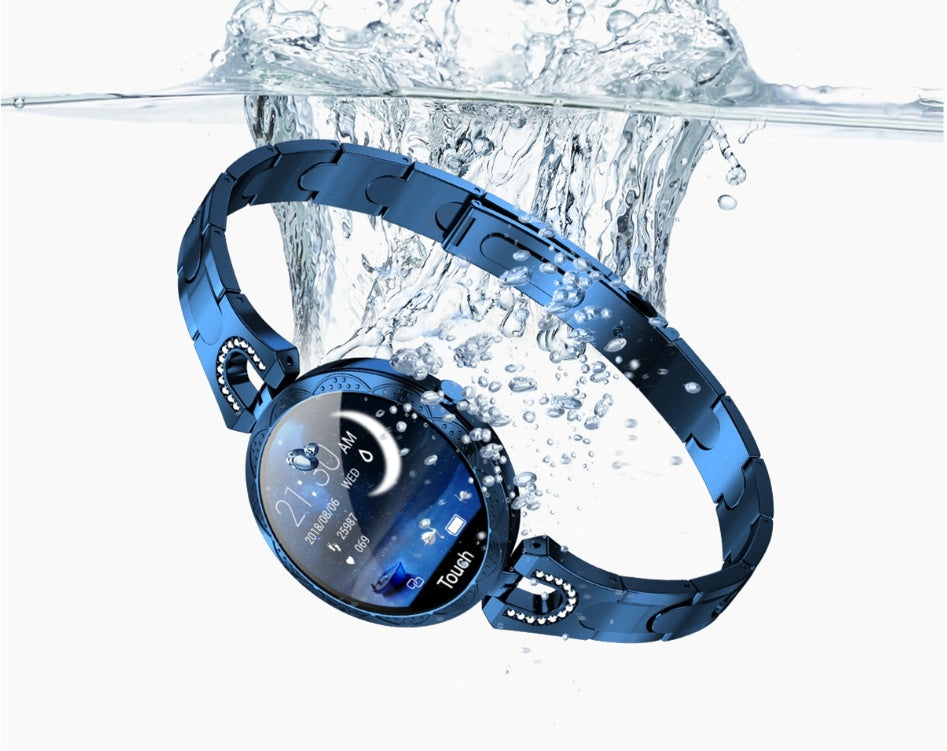 “Women’s Smartwatch Bracelet – Stylish Waterproof Fitness Tracker with Heart Rate, Sleep & Activity Monitor, Sports Smart Watch for Ladies”