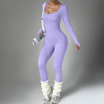 AuraShape Seamless Yoga Jumpsuit