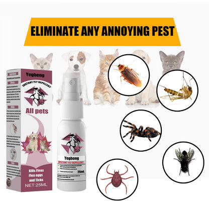 YEGBONG Peppermint Pet Repellent Spray,Pet Mite Removal Cream,Dog Mite Remover,Pet Anti-Mite Cream,Dog Itching Skin Treatment,Mite Treatment for Cat,Effective Dog Mite Remover,Pet Mite Repellent Cream