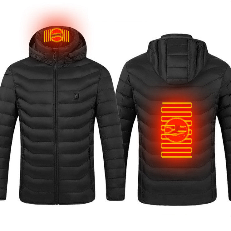 HeatPro™ USB Heated Jacket – Men’s Thermal Winter Coat ✅