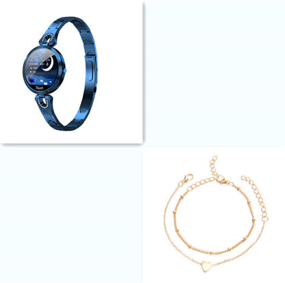 “Women’s Smartwatch Bracelet – Stylish Waterproof Fitness Tracker with Heart Rate, Sleep & Activity Monitor, Sports Smart Watch for Ladies”