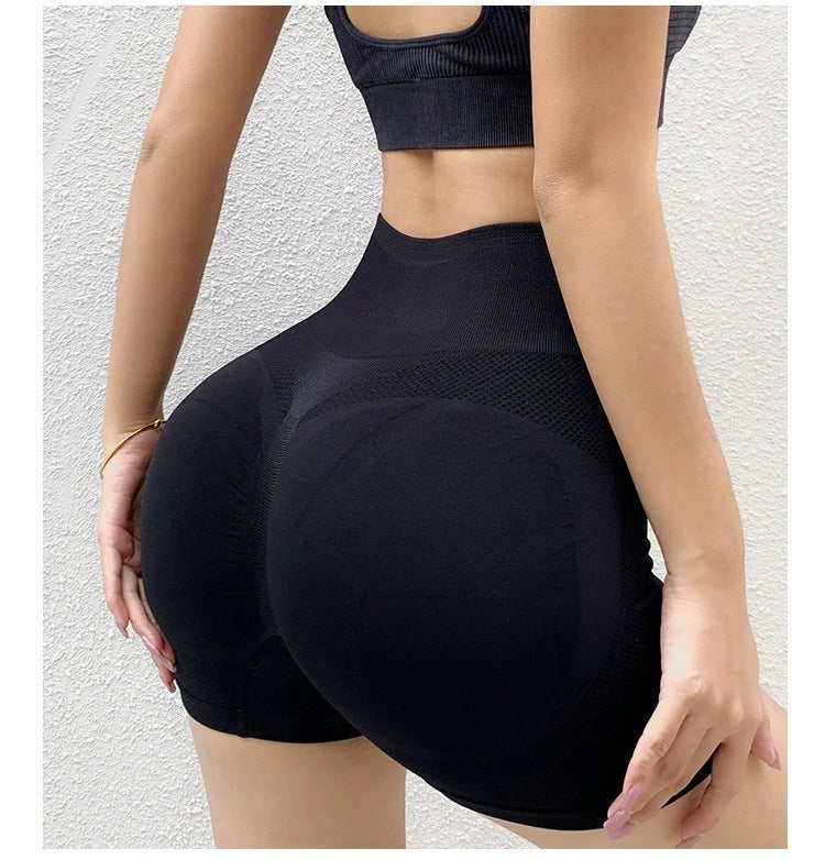 "Scrunch Butt Leggings voor dames – Peach Lift Shorts met hoge taille voor de sportschool, hardlopen, fietsen en yoga"