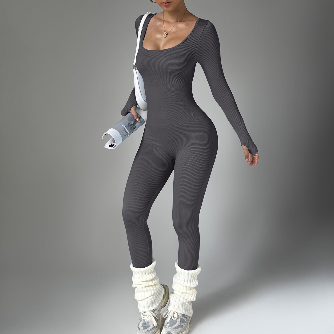 AuraShape Seamless Yoga Jumpsuit