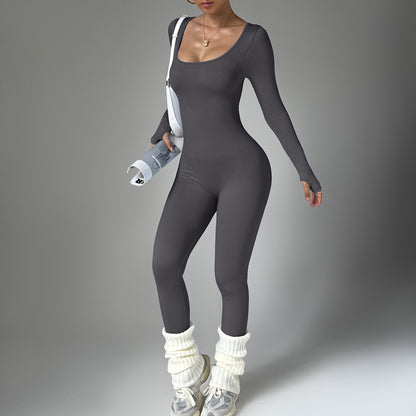 AuraShape Seamless Yoga Jumpsuit