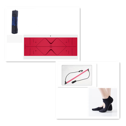 **Verstelbare Pilates-stretchstok – Multifunctionele yoga- en fitness-trekstok voor full-body training**