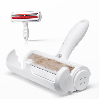 Manual Pet Lint Remover with Detachable Roller - Heavy-Duty Plastic Construction, Multi-Surface Fur Remover for Dogs, Cats, Furniture, Sofa, Carpet