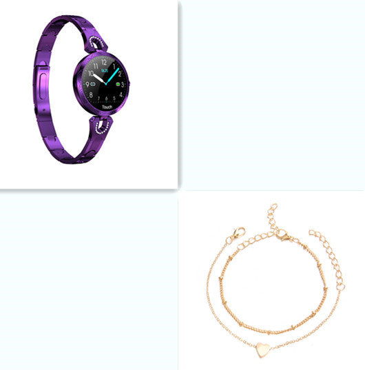 “Women’s Smartwatch Bracelet – Stylish Waterproof Fitness Tracker with Heart Rate, Sleep & Activity Monitor, Sports Smart Watch for Ladies”