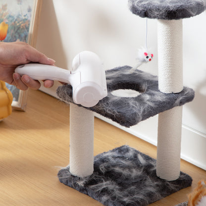 Manual Pet Lint Remover with Detachable Roller - Heavy-Duty Plastic Construction, Multi-Surface Fur Remover for Dogs, Cats, Furniture, Sofa, Carpet