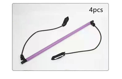 **Verstelbare Pilates-stretchstok – Multifunctionele yoga- en fitness-trekstok voor full-body training**