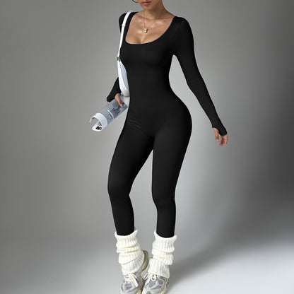 AuraShape Seamless Yoga Jumpsuit