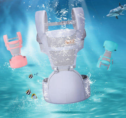 **Baby Carrier Waist Stool – Multifunctional Ergonomic Hip Seat for Newborns & Toddlers**