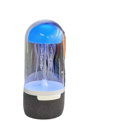 "MAX113 Jellyfish Bluetooth Speaker - Sound Sync Rhythm Light, Desktop Atmosphere Audio for Home"