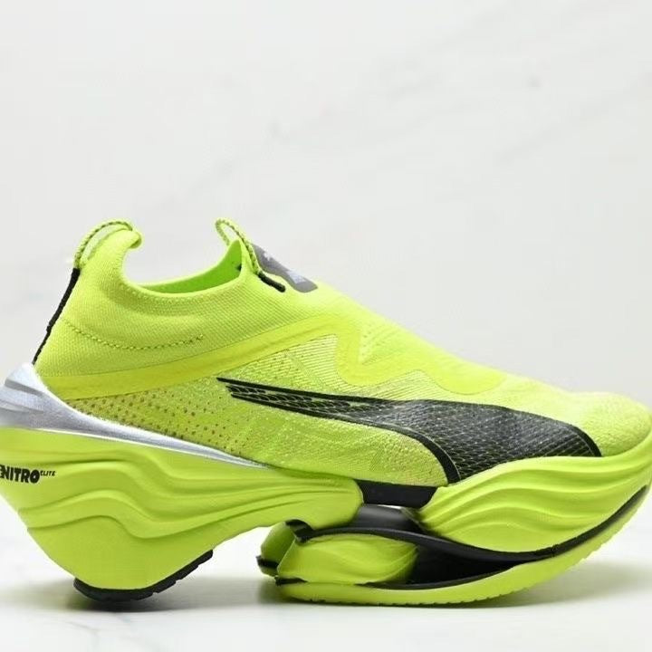 New Rb Jueying Racing Men's And Women's Trendyy Casual Shoes Carbon Plate Fiber Long-Distance Student Claw Retro Outdoor Running Shoes