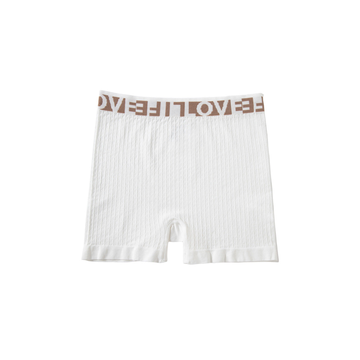 High Waist European And American Sports Shorts Letter LOVE Knitted Fashion Casual Women& Boxers