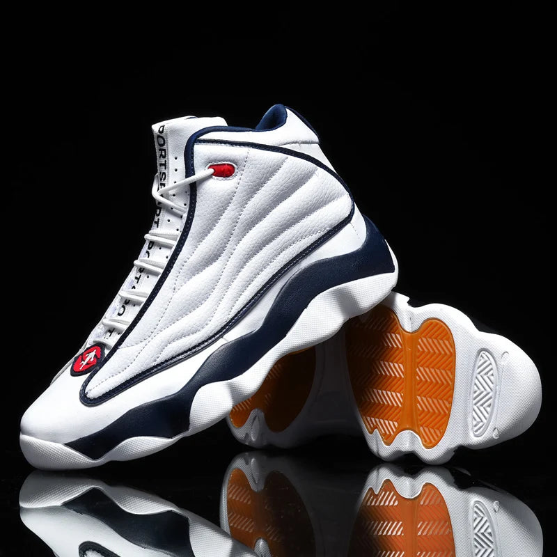 "Hoogwaardige basketbalschoenen voor heren - antislip high-top sneakers voor jongens en heren, buitensporten en sportschooltraining"