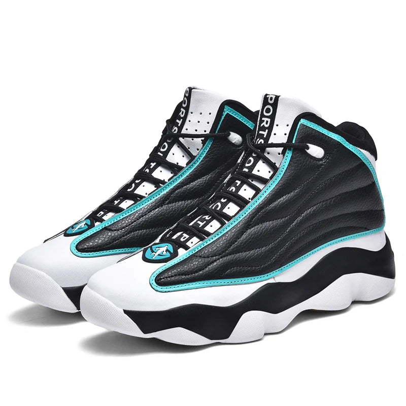 "Hoogwaardige basketbalschoenen voor heren - antislip high-top sneakers voor jongens en heren, buitensporten en sportschooltraining"
