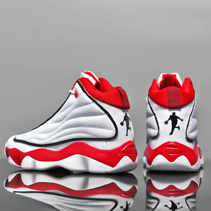 "Hoogwaardige basketbalschoenen voor heren - antislip high-top sneakers voor jongens en heren, buitensporten en sportschooltraining"