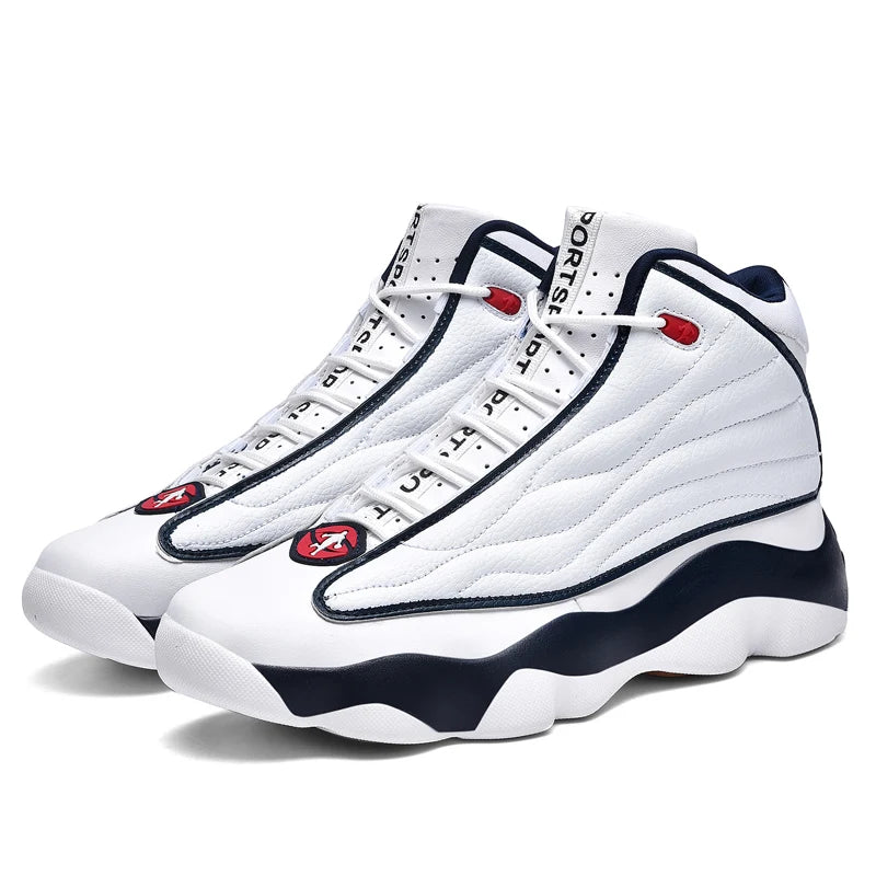 "Hoogwaardige basketbalschoenen voor heren - antislip high-top sneakers voor jongens en heren, buitensporten en sportschooltraining"