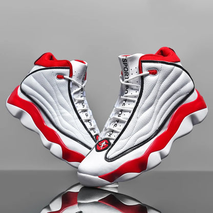 "Hoogwaardige basketbalschoenen voor heren - antislip high-top sneakers voor jongens en heren, buitensporten en sportschooltraining"