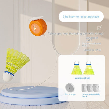 Single player badminton trainer rebound training Indoor Badminton Trainer Kinderen Training