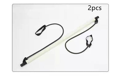 **Verstelbare Pilates-stretchstok – Multifunctionele yoga- en fitness-trekstok voor full-body training**