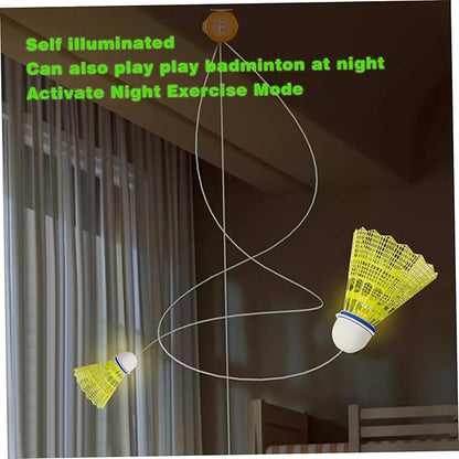 Single player badminton trainer rebound training Indoor Badminton Trainer Kinderen Training