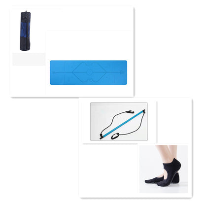 **Verstelbare Pilates-stretchstok – Multifunctionele yoga- en fitness-trekstok voor full-body training**