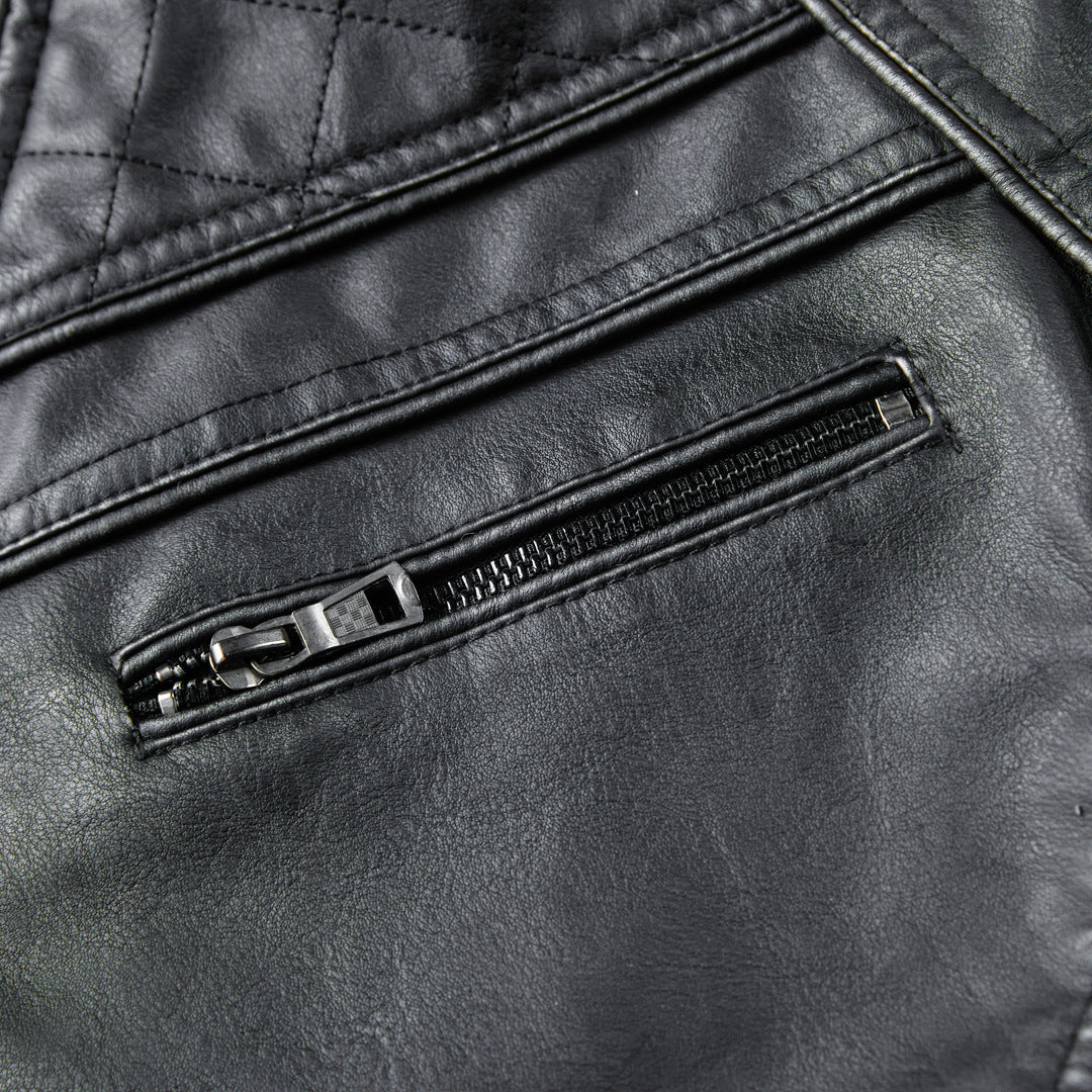 Men’s Vintage Edge Leather Jacket