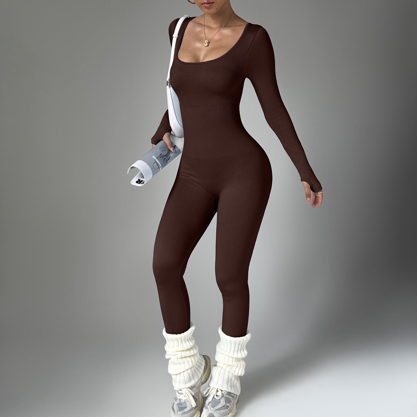 AuraShape Seamless Yoga Jumpsuit