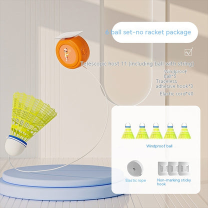 Single player badminton trainer rebound training Indoor Badminton Trainer Kinderen Training