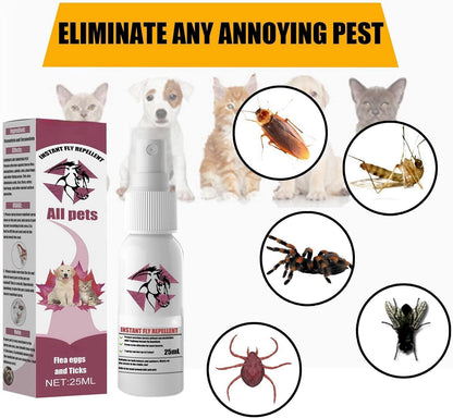 YEGBONG Peppermint Pet Repellent Spray,Pet Mite Removal Cream,Dog Mite Remover,Pet Anti-Mite Cream,Dog Itching Skin Treatment,Mite Treatment for Cat,Effective Dog Mite Remover,Pet Mite Repellent Cream