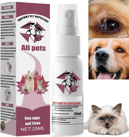 YEGBONG Peppermint Pet Repellent Spray,Pet Mite Removal Cream,Dog Mite Remover,Pet Anti-Mite Cream,Dog Itching Skin Treatment,Mite Treatment for Cat,Effective Dog Mite Remover,Pet Mite Repellent Cream