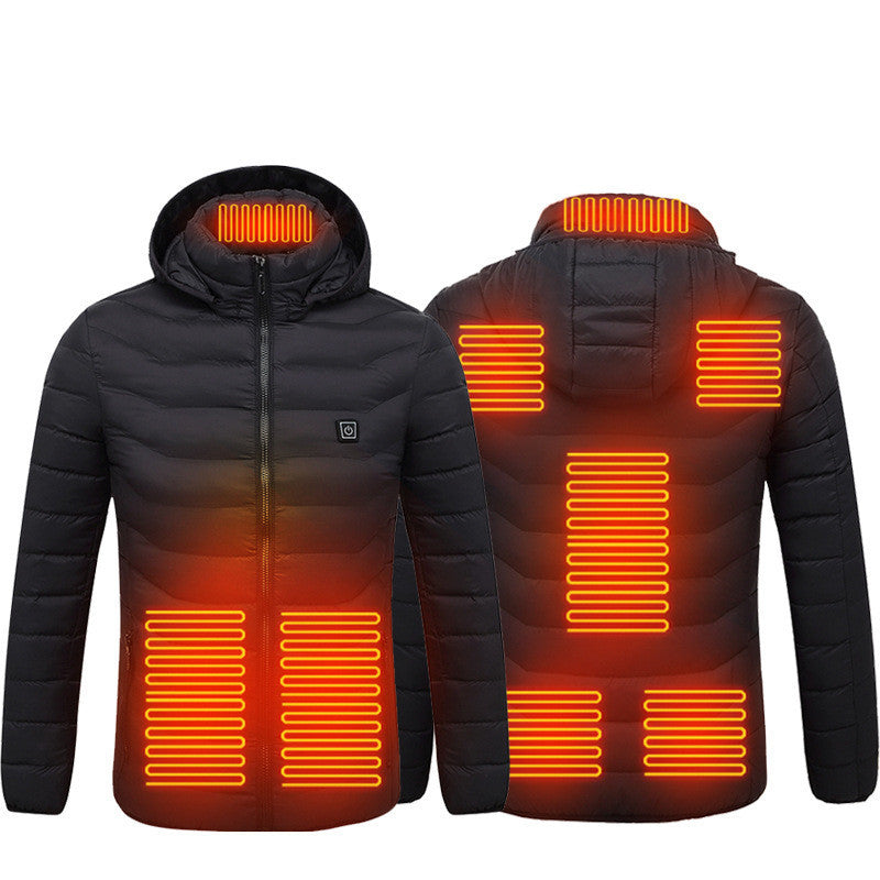 HeatPro™ USB Heated Jacket – Men’s Thermal Winter Coat ✅