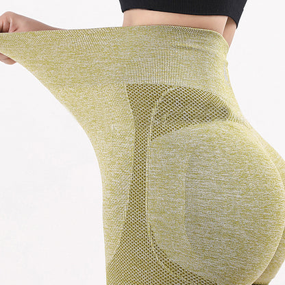 "Scrunch Butt Leggings voor dames – Peach Lift Shorts met hoge taille voor de sportschool, hardlopen, fietsen en yoga"