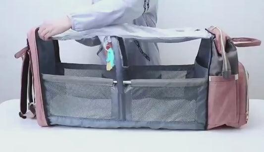 **MamaNest 3-in-1 babyrugzak – Grote capaciteit en geïsoleerde melkopslag** ✨👶