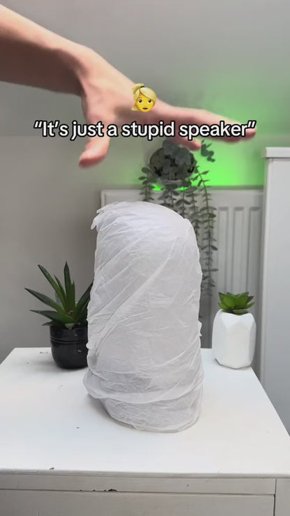 Kwallen Bluetooth-luidspreker draadloos, draagbare luidspreker Sfeervolle nachtlamp Elektrische kwallenbedlamp Led Kwallen draagbare geluidsluidspreker Cadeau voor volwassenen 