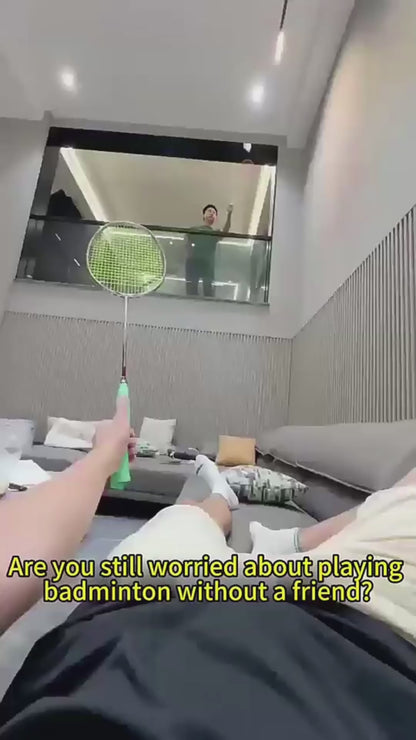 Single player badminton trainer rebound training Indoor Badminton Trainer Kinderen Training