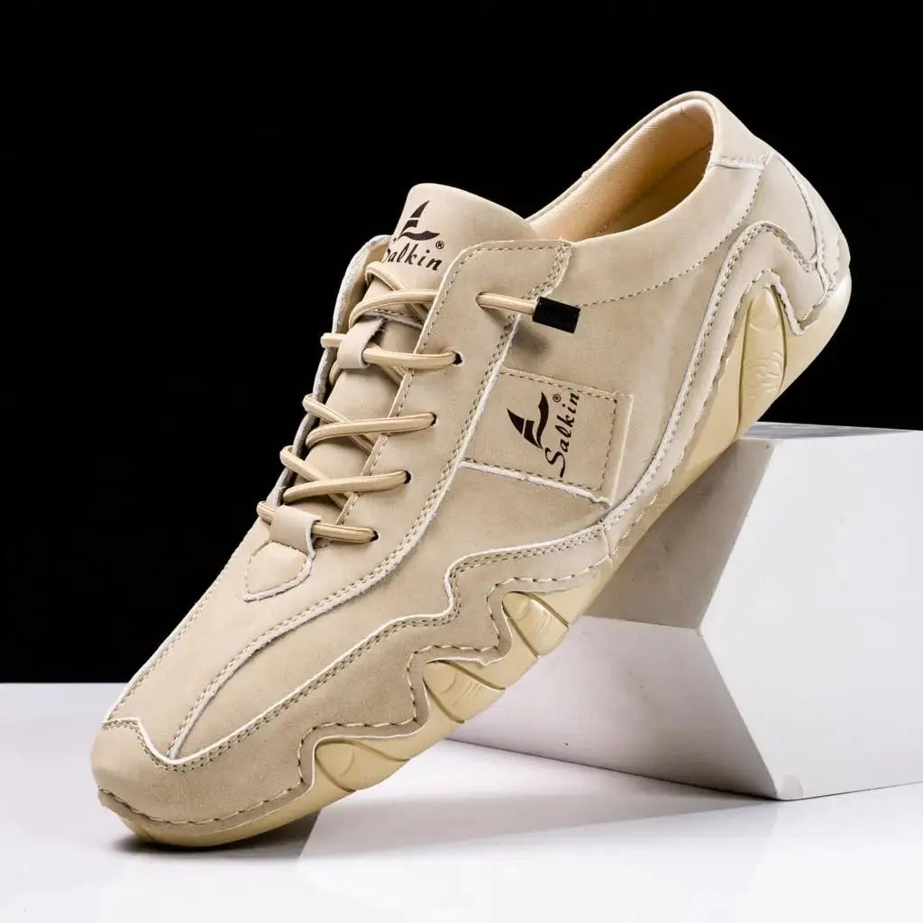🔹 Salkin | Isaac – Unisex leren blotevoeten schoenen 