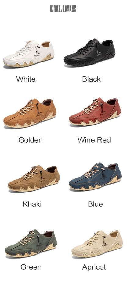 🔹 Salkin | Isaac – Unisex Leather Barefoot Shoes